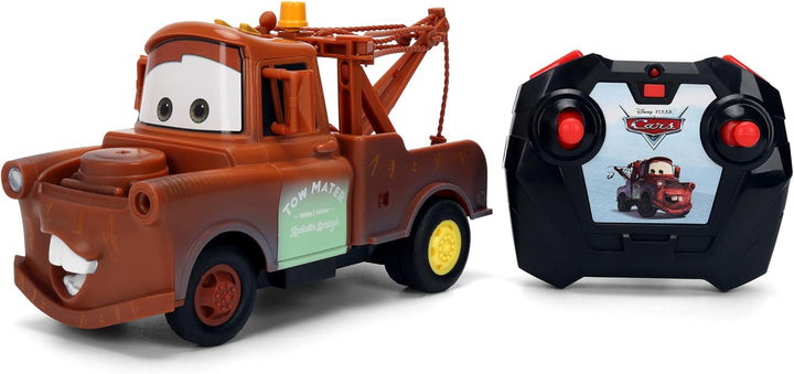 Jada Disney Pixar Cars Turbo Racer Tow Mater - Vehículo RC a escala...