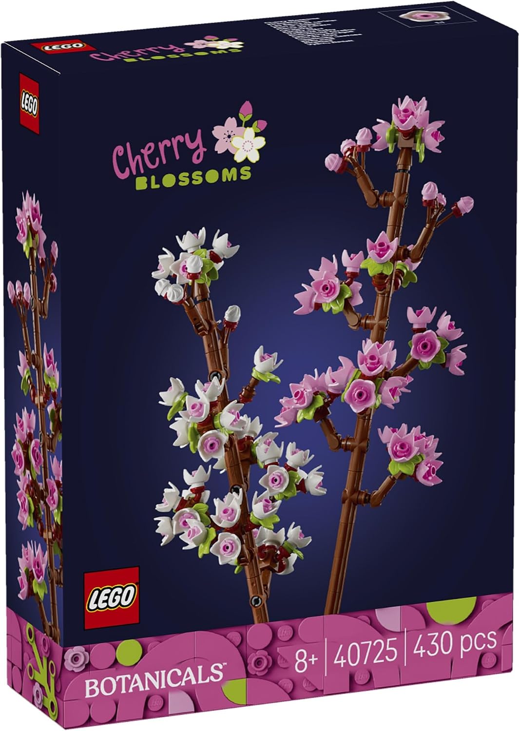 Lego 40725 Juguete botánico de flor de cerezo, regalo de cumpleaños...