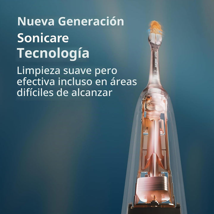 Cepillo de dientes eléctrico Philips Sonicare Serie 7300 - Tecnolog...