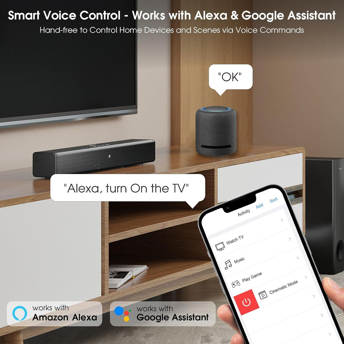 SofaBaton Mando a distancia universal con Poweful Hub y APP