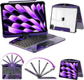 Funda de teclado Bluetooth inalámbrica de 360 ° para iPad Air de 13
