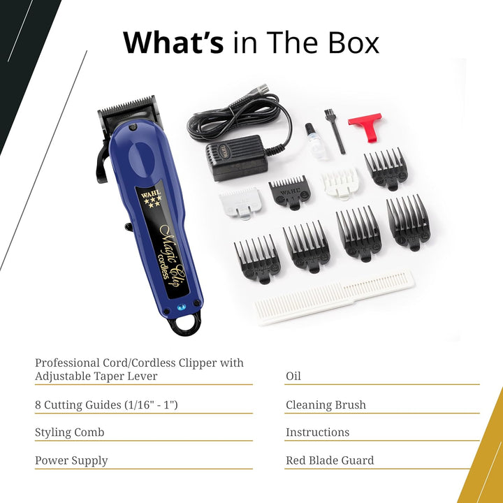 Wahl Professional 5 Star Series Magic Clip - Recortadora de pelo in...