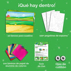 Skillmatics Animales divertidos de aluminio, kit de arte y manualidades