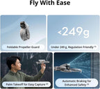 DJI Flip (RC-N3), dron con cámara 4K UHD para adultos, menos de 8.78 oz