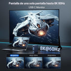 ACASIS Thunderbolt 4 Dock 21-IN-140 gbps para MacBook Pro Docking Station Dual Monitor, 8K60Hz HDMI 2.5 GbE Ethernet SD/TF 4.010Gbps 7*USB C/A, audio de 0.138 in, base de 40 Gbps para Mac/Dell/HP/Lenovo/ThinkPad