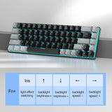 MageGee MK-Box - Teclado mecánico portátil 60% para juegos, retroil...