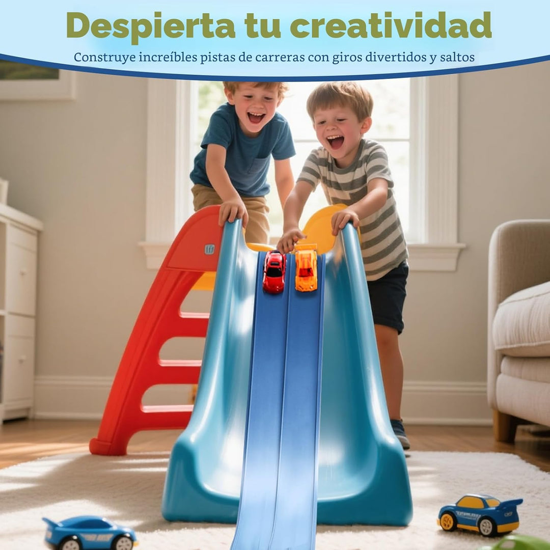 INKZOO Flex Tracks - Juego de iniciación de 15 pies, pista de carre...