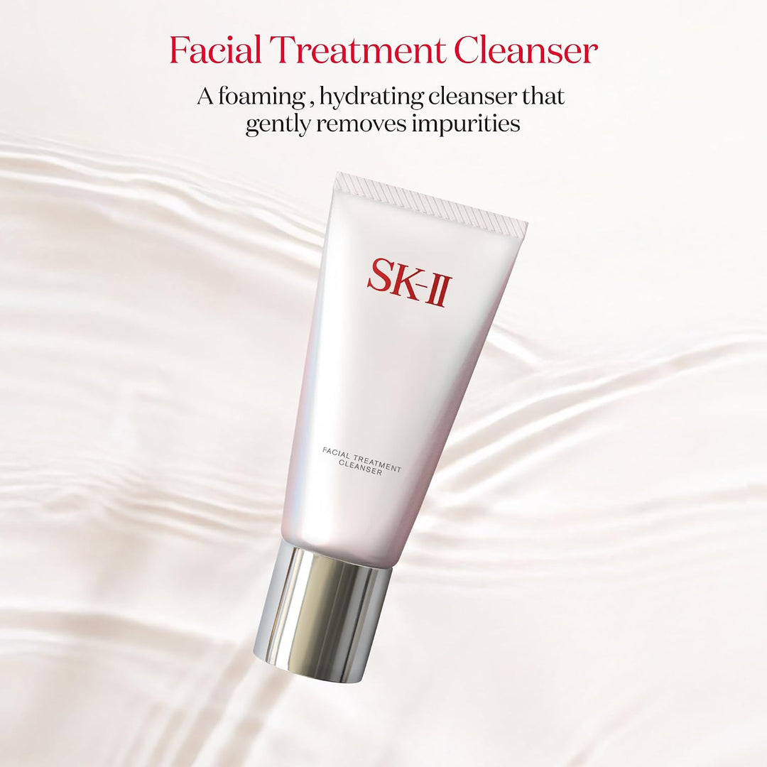 SK-II Limpiador facial espumoso, limpiador facial suave para piel o...