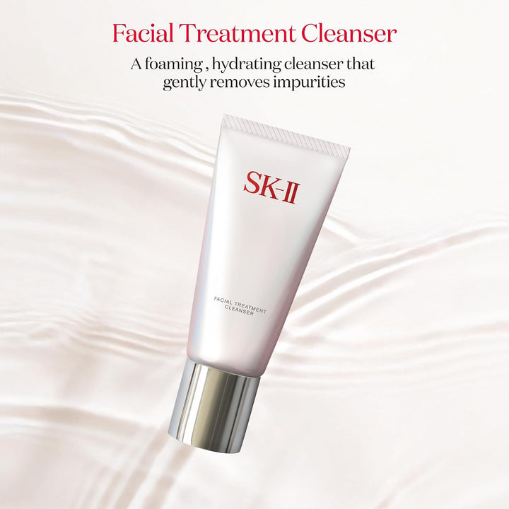 SK-II Limpiador facial espumoso, limpiador facial suave para piel o...
