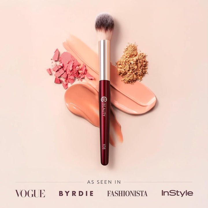 BK BEAUTY 108 CEPILLO DE MAQUILLAJE EN POLVO DE PRECISIÓN \u2013 Ce...