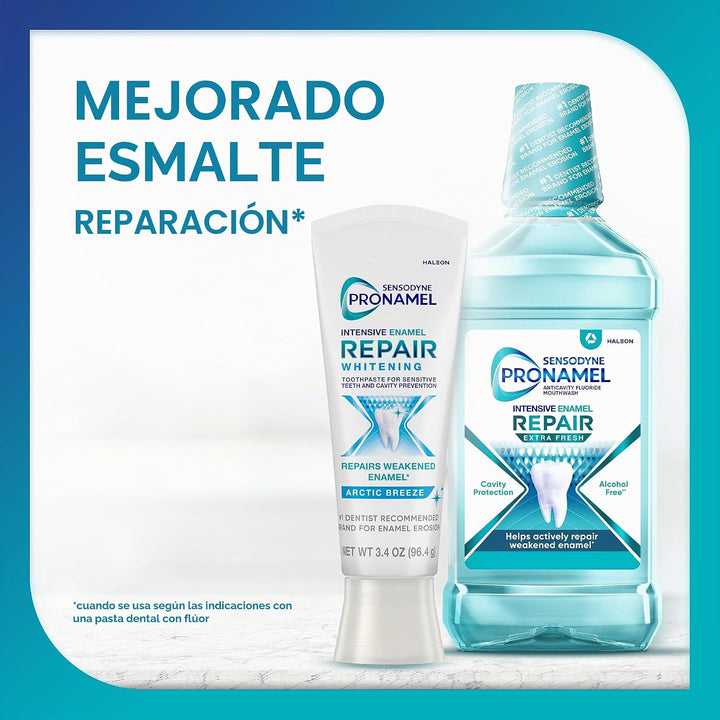 Sensodyne Pronamel - Pasta dental para reparación intensiva del esm...