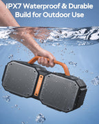 Altavoz Bluetooth para exteriores, pico de 90 W, 35 H