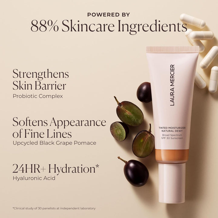 Laura Mercier Hidratante con Color Natural Dewy con SPF 30: 24H+ Hi...