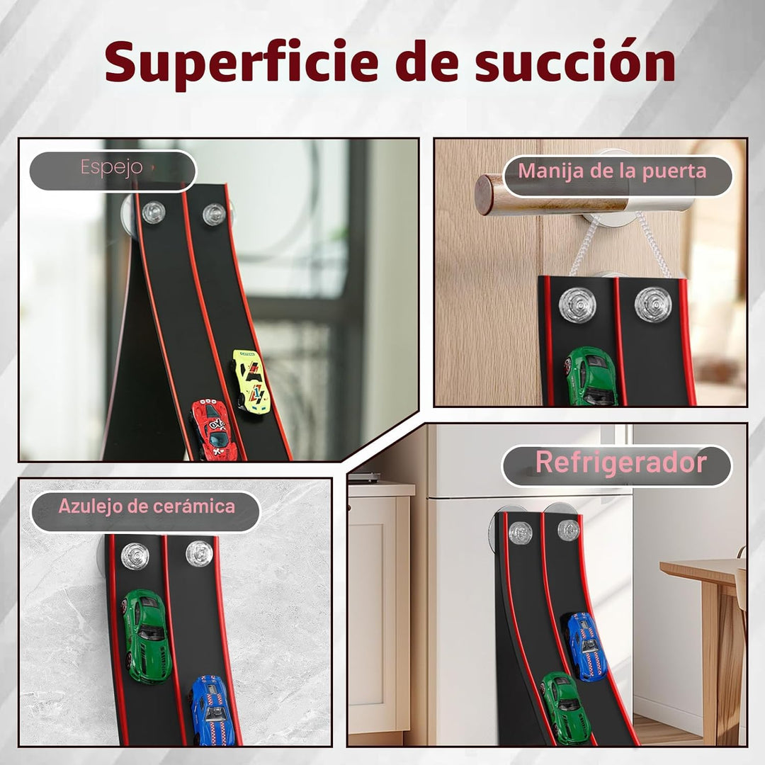 Juguetes flexibles de pista de carreras para niños, juego de inicia...