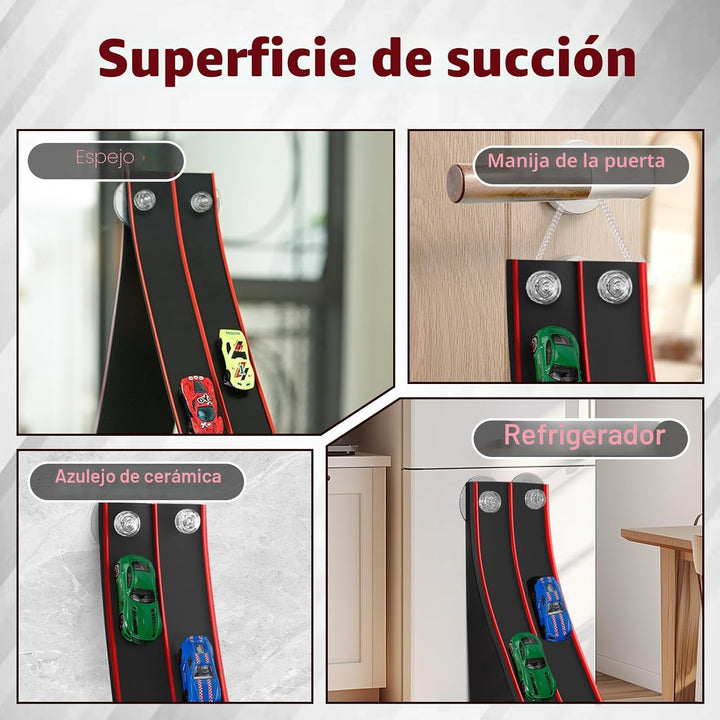 Juguetes flexibles de pista de carreras para niños, juego de inicia...