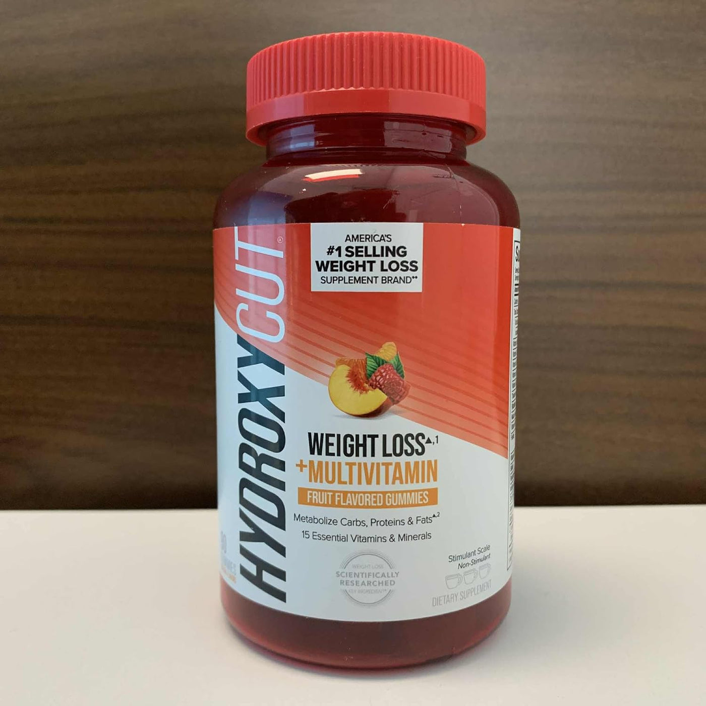 Gummies de nutrición Hydroxycut, frutas surtidas, 90 unidades, 1, 1