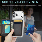 Vinich para MagSafe Wallet - Tarjetero magnético con bloqueo RFID, color