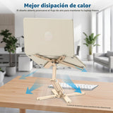 OMOTON LA10 - Soporte giratorio de 360° para computadora portátil,...