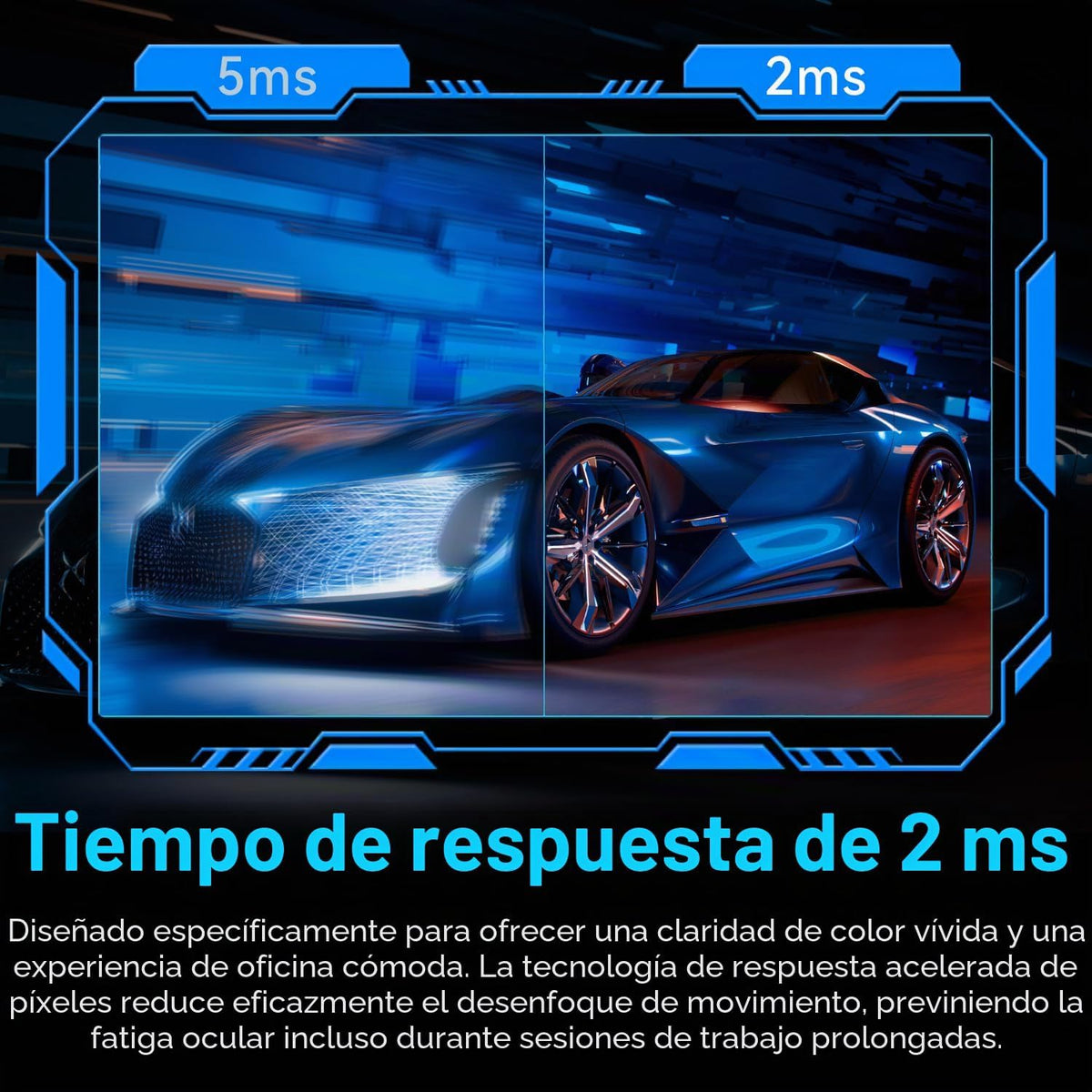 Monitor AMD FreeSync de 22" FHD 75Hz, sRGB 99%, HDMI, EyeCare p...