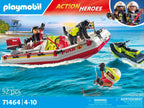Playmobil Bote de Bomberos con Scooter Acuático