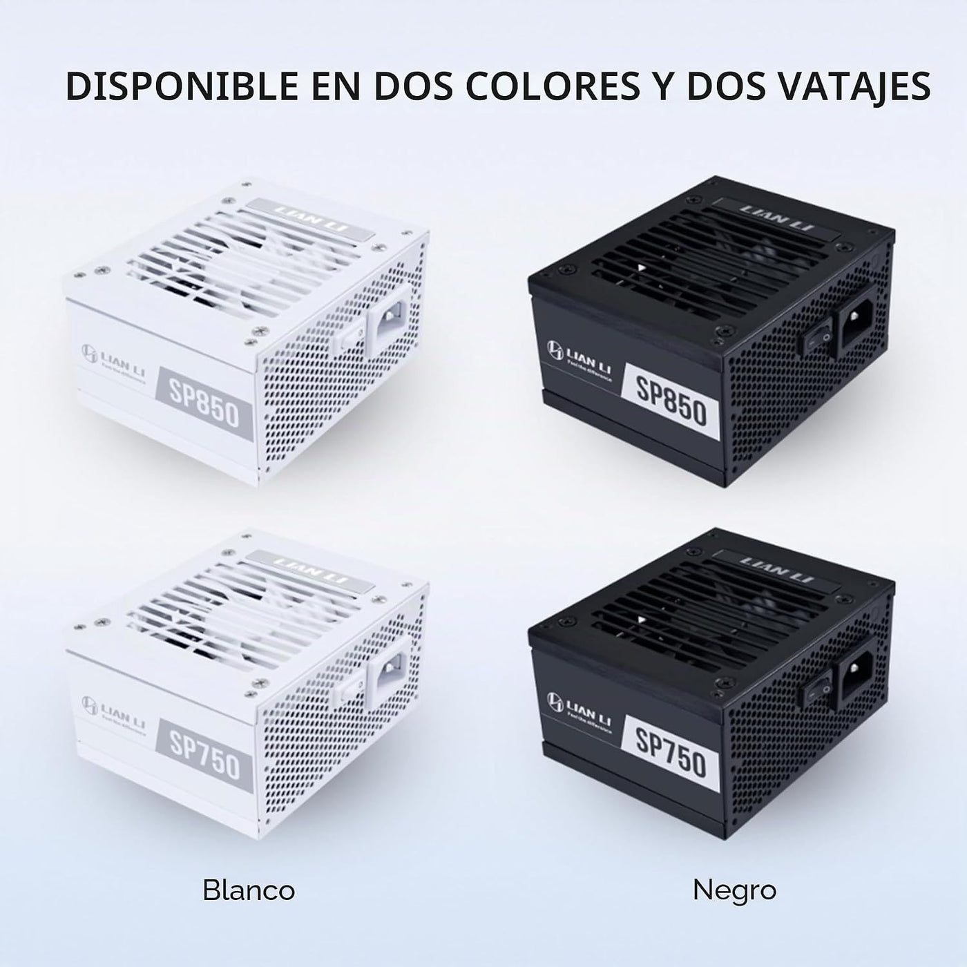 Lian Li SP750 V2 Oro 750W SFX-Negro-SP750G.B | Cable nativo de 12 V...