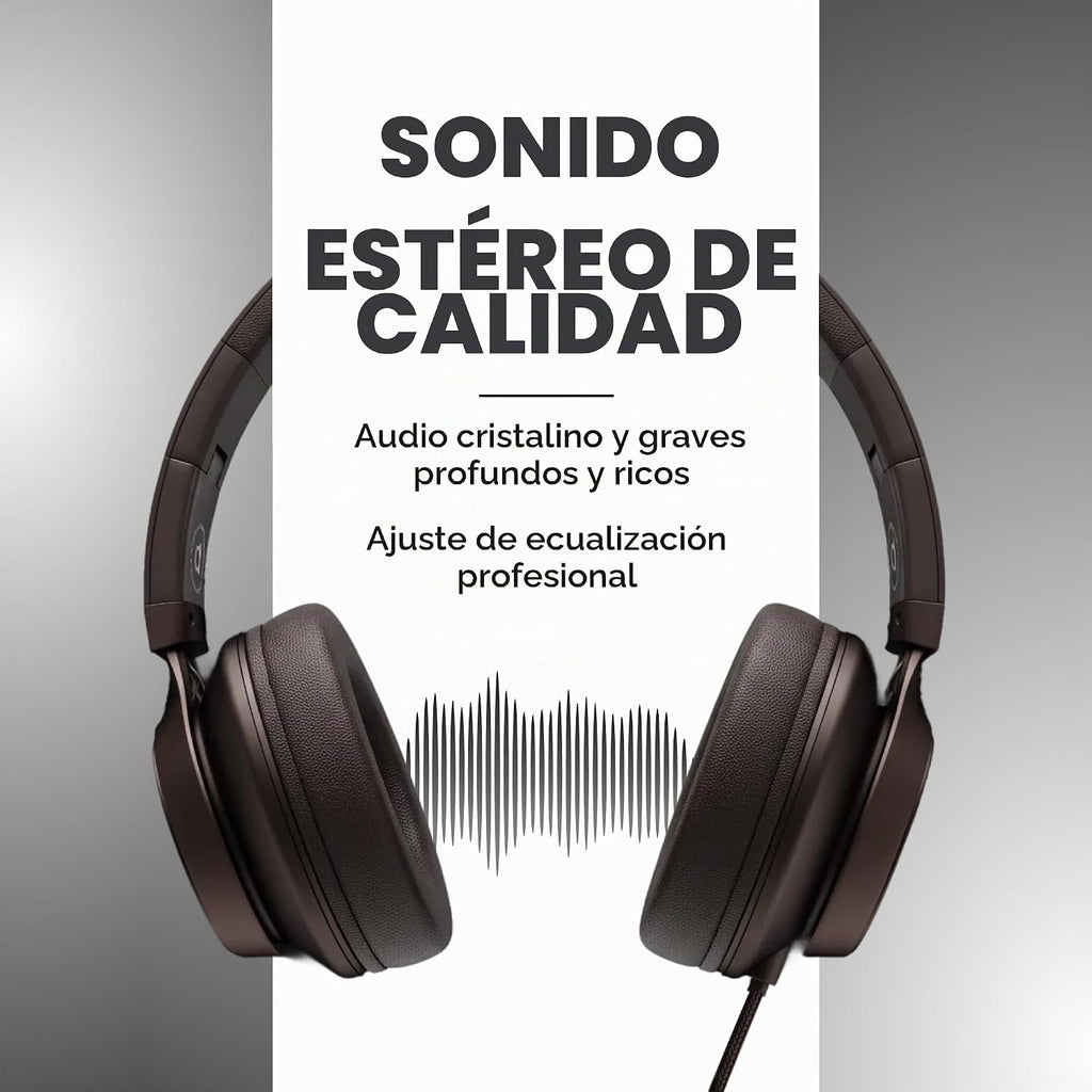 ARTIX - Auriculares con cable con micrófono, auriculares con cable