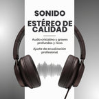 ARTIX - Auriculares con cable con micrófono, auriculares con cable
