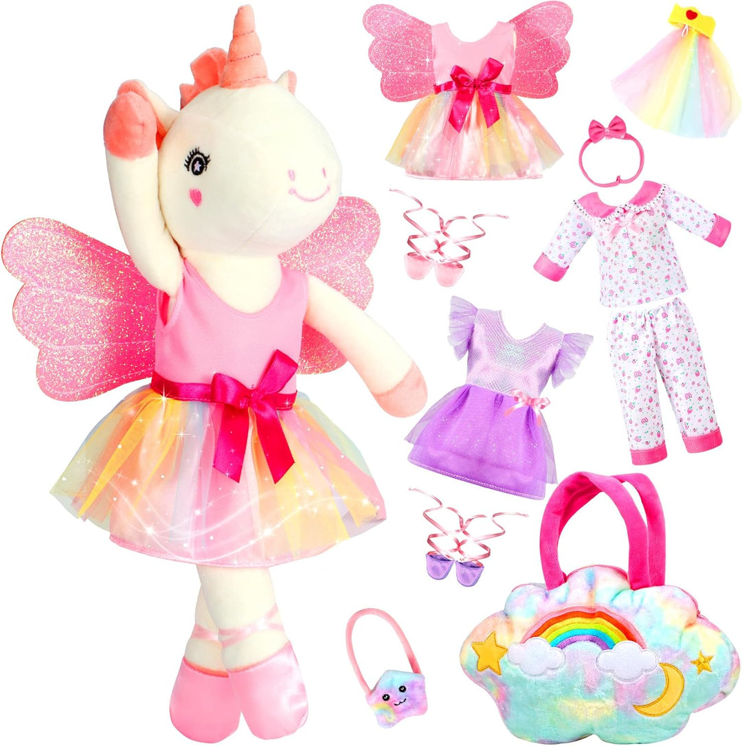 HUITEM Juguetes de unicornio para niñas de 4 a 6 años