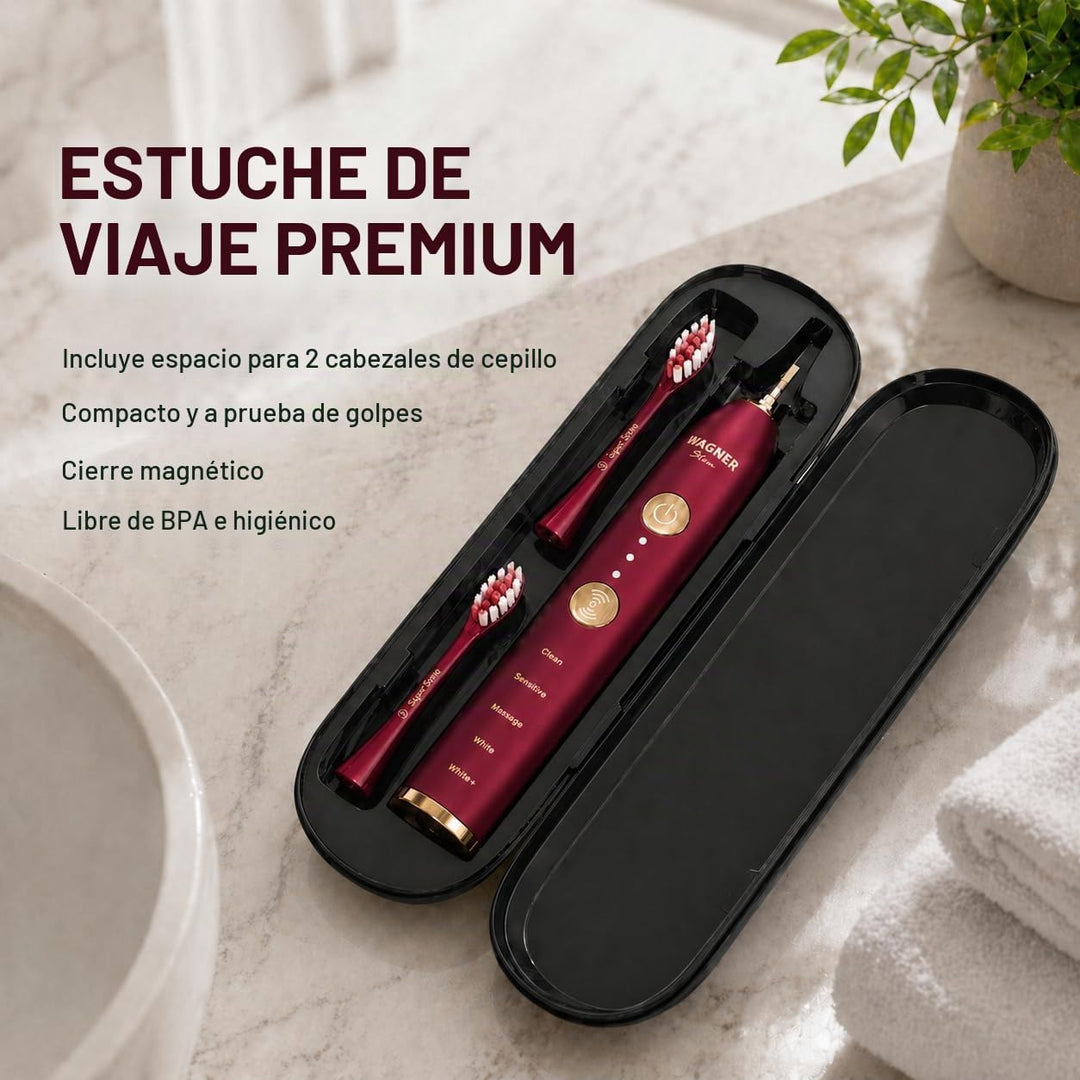 Wagner Stern Edición WHITEN+. Cepillo de dientes eléctrico blanquea...