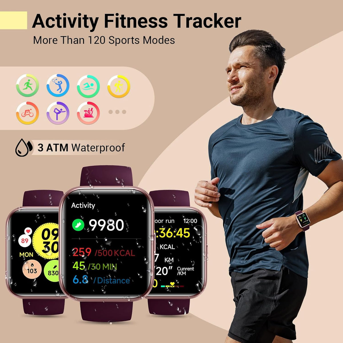 Relojes inteligentes para mujer, reloj inteligente para teléfonos Android y iPhone, relojes de fitness para mujer con Alexa, alertas de llamadas y notificaciones