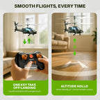 SYMA S51H Helicóptero RC para niños, Helicóptero control remoto militar