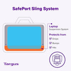 Targus Mobile Elite - Bolsa para portátil de 15.4 pulgadas, compatible con controles de seguridad, tipo topload, negra (TBT045US)