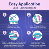 Denttach Adhesivo para Dentaduras, Adhesivo Termoplástico para Dent...