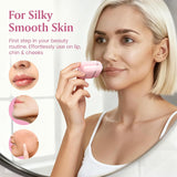 Brightup - Afeitadora facial sin dolor para mujer, piel suave en ca...