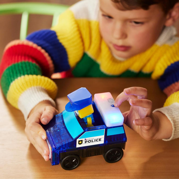 MAGNA-TILES Juego de construcción magnética de 35 piezas
