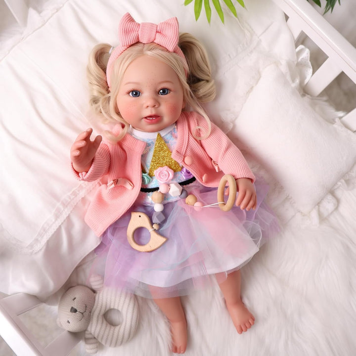 BABESIDE Muñeca de bebé Reborn realista - Muñeca de recién nacido d...