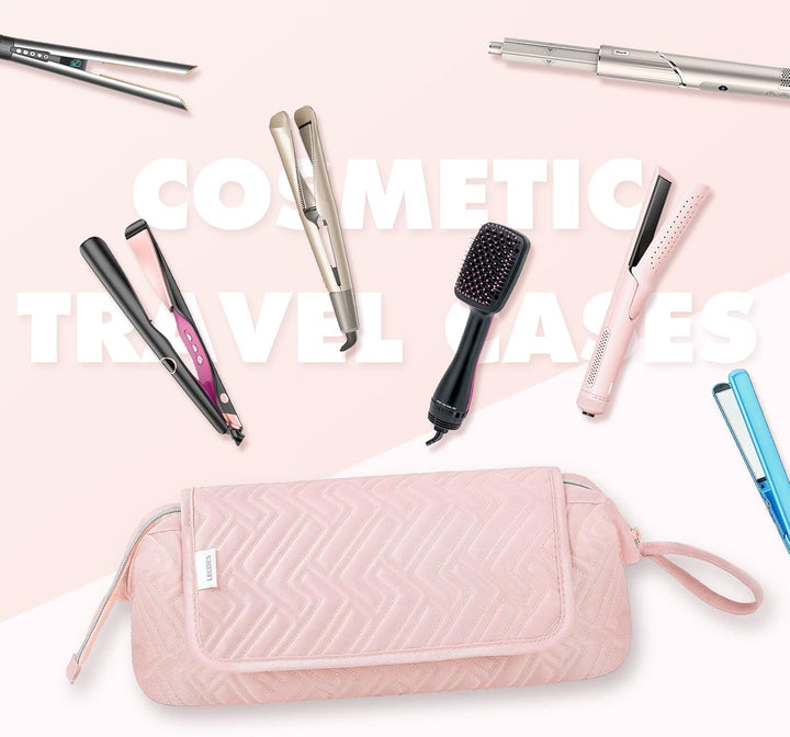 Leudes - Bolsa de viaje para herramientas de cabello con alfombrill...