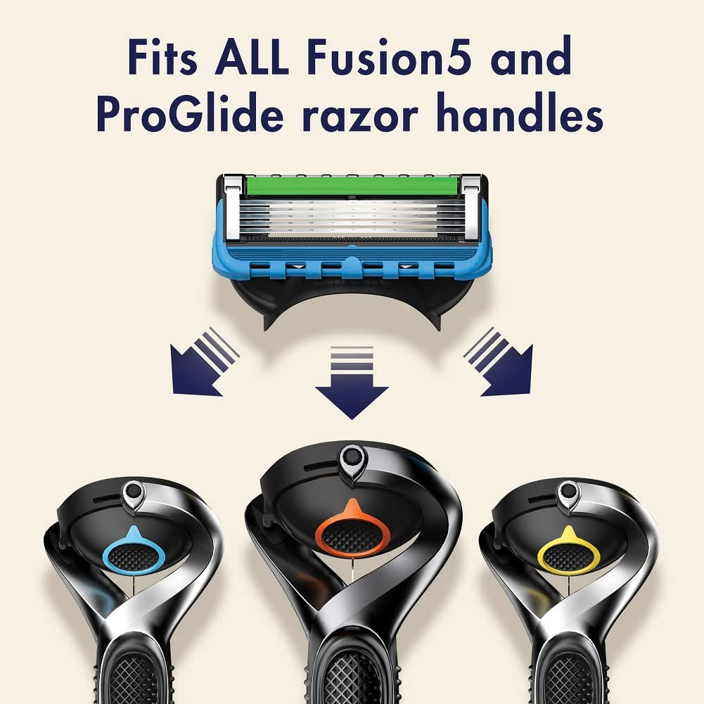 Gillette Fusion5 ProGlide Maquinilla de afeitar para hombre, 12 rec...