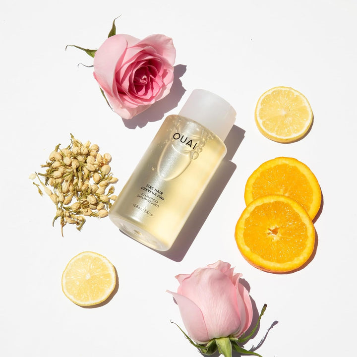 OUAI Champú para Cabello Fino Tamaño de Viaje - Champú Voluminizado...