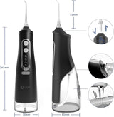 R REVA Irrigador dental inalámbrico para dientes, encías y aparatos...