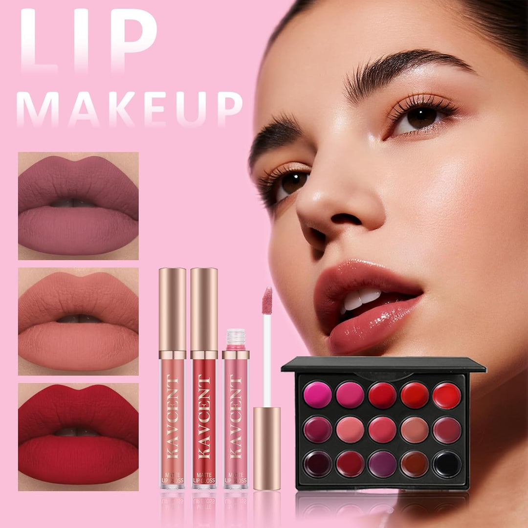 Juego de maquillaje para adolescentes, mujeres, kit de maquillaje p...