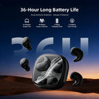 Auriculares planos para dormir pequeños, invisibles, inalámbricos, pequeños auriculares inalámbricos ocultos para dormir de lado, auriculares intrauditivos discretos para canales auditivos