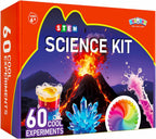 BenBen - Kit de ciencia para niños de 6 a 8 años, 60 experimentos de iniciación, regalo de cumpleaños