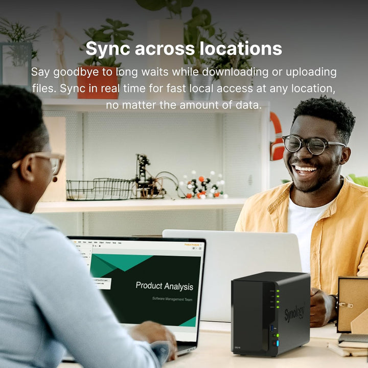 Synology NAS DS223 de 2 bahías (sin disco)