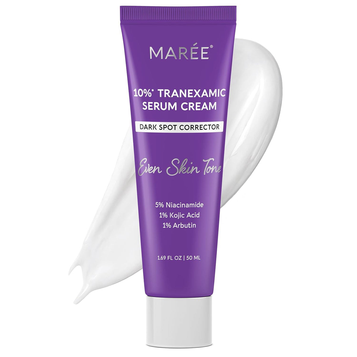 MAREE Crema de suero tranexámico al 10% - Crema de alfa arbutina