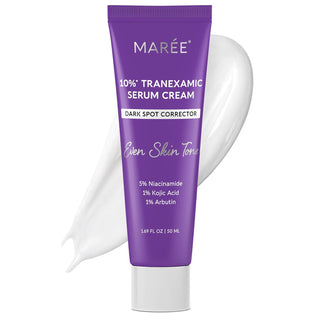 MAREE Crema de suero tranexámico al 10% - Crema de alfa arbutina co...