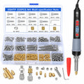 Kit de inserción de calor M4 para impresión 3D, insertos roscados Kit de