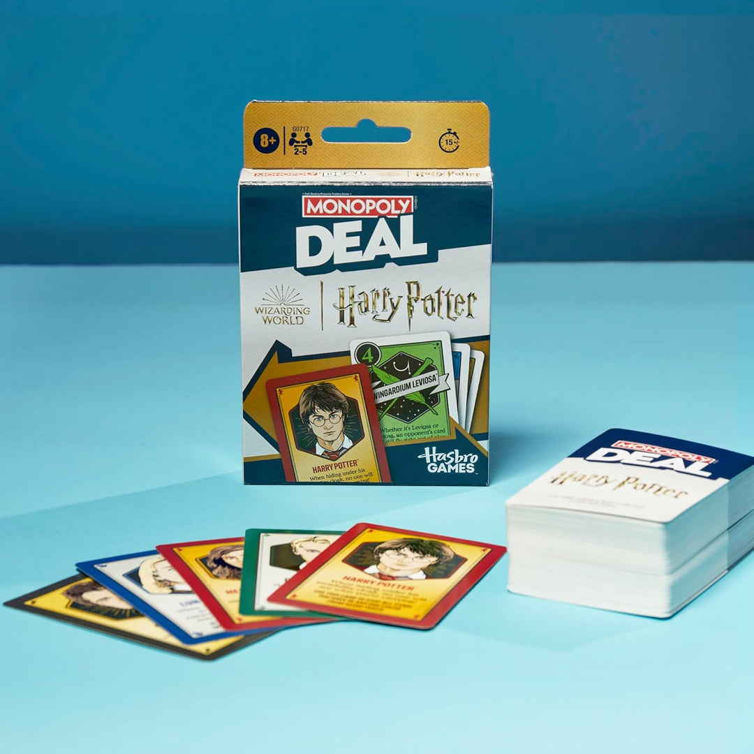 Monopoly Deal Juego de cartas de Harry Potter Juegos