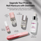 Glamnetic x GLAMZILLA - NOT YOUR CINDER-ELLA | Uñas postizas cortas...