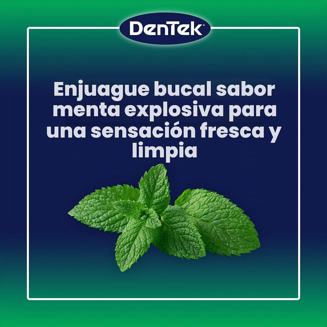 DenTek - Selecciones de hilo dental de limpieza avanzada Triple Cle...